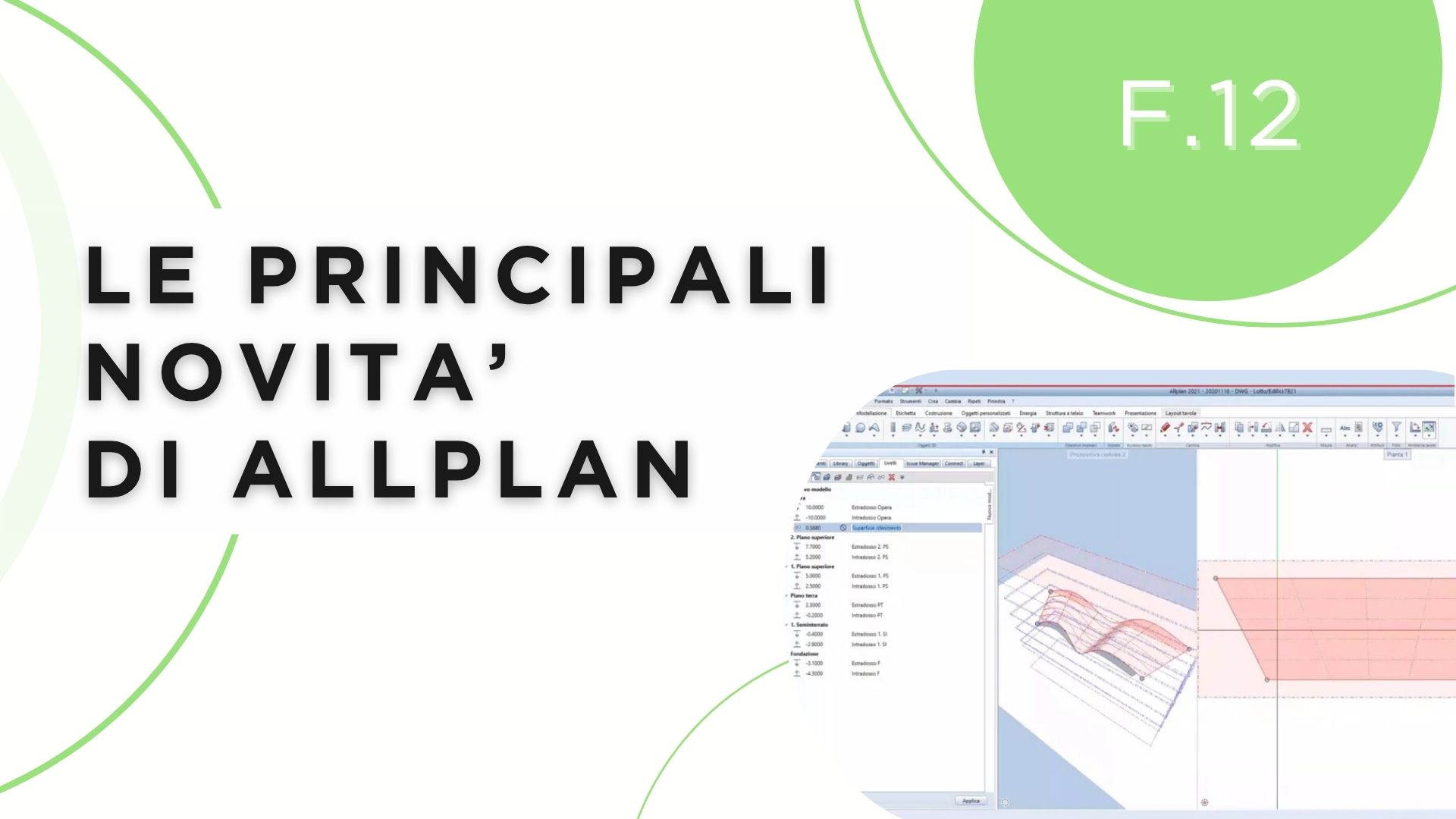 Le novità principali di Allplan