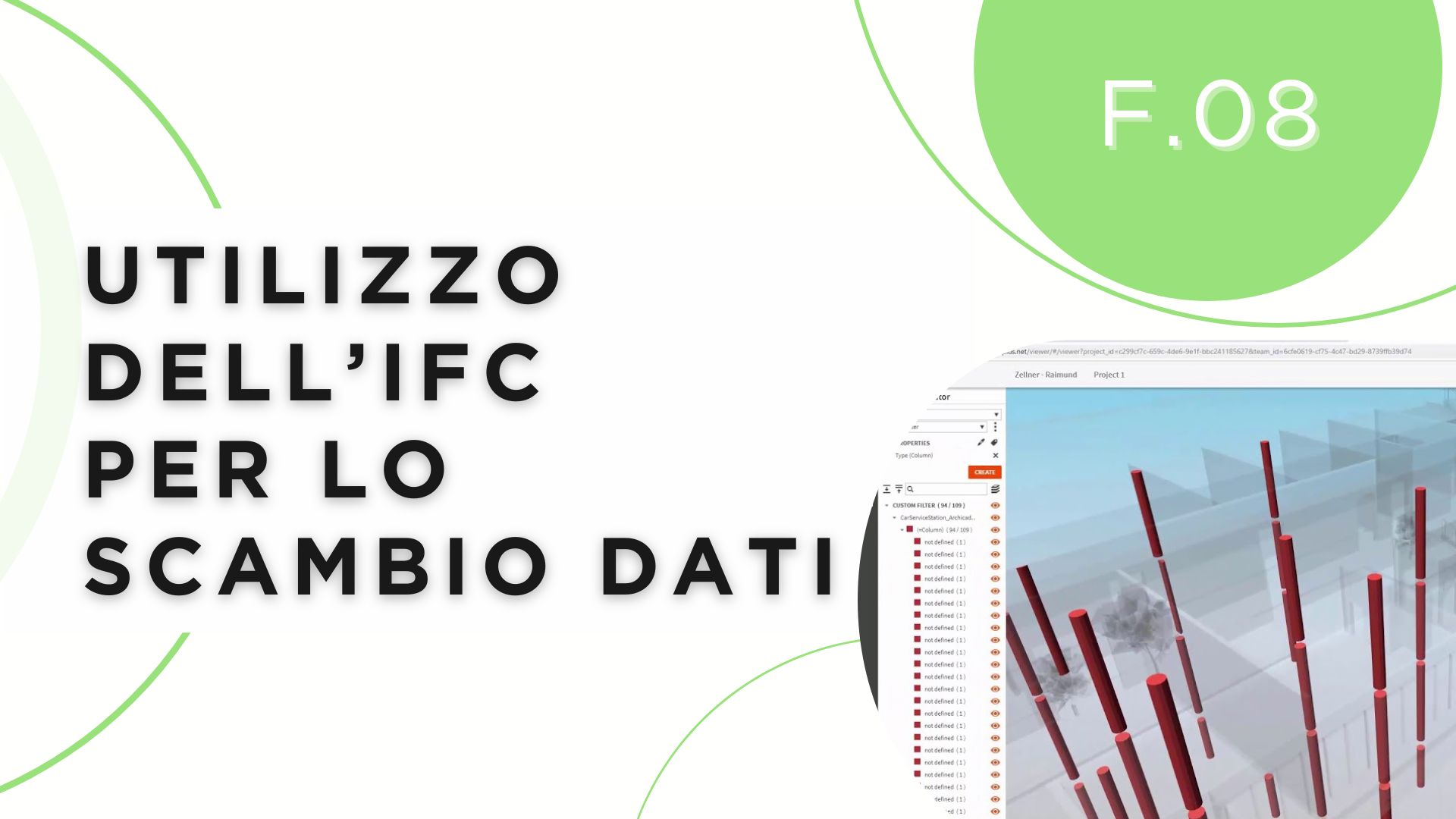 Utilizzo dell'IFC per lo scambio dati