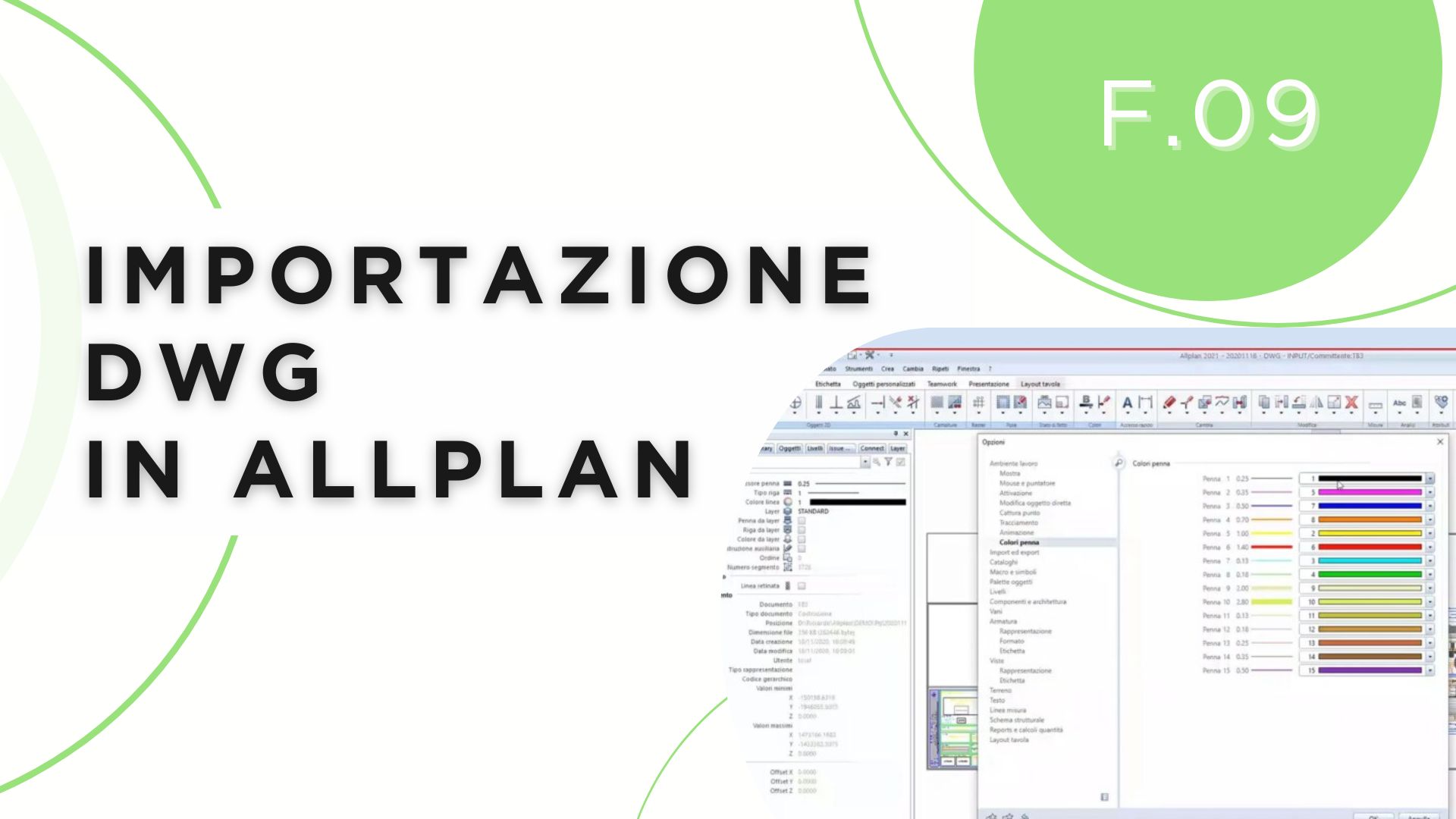 Importazione DWG in Allplan